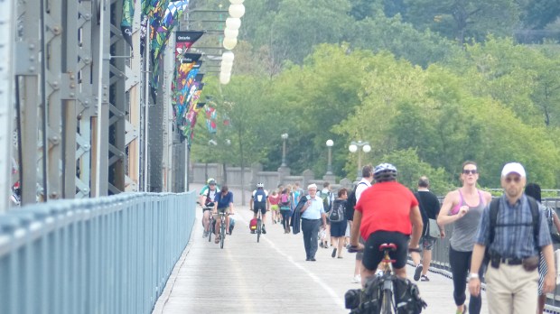 Es gibt einen Wahnsinns-Fahrradverkehr