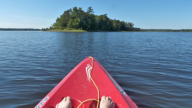 Da muss ich doch mal Paddeln gehen ...